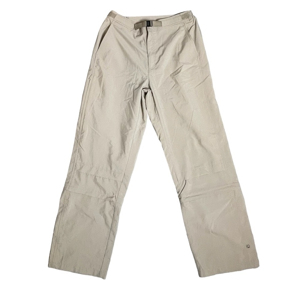 NWT Alpine Design Tan Hiking Outdoor Pants Gorpcore Zip off Legs - Size Medium
